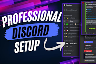 create and design your discord server