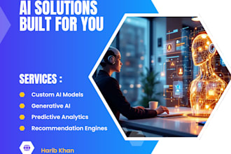 design ai powered solutions, from chatbots to predictive models