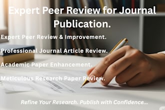 help you become editor or peer review in peer review journal