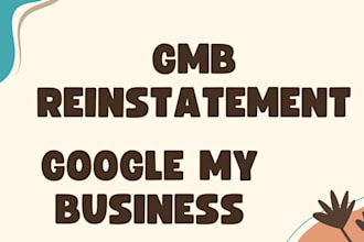 init fix and reinstate suspended google my business profile gmb setup local seo