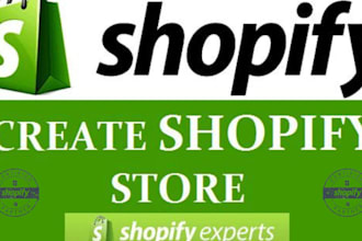 setup and customize your shopify store or shopify website