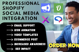 setup shopify social media integration outfy etsy sharely predis xyla dakass