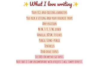 write the smut nsfw fanfiction catered to your taste