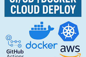 setup full ci cd pipeline and deploy your app on AWS or gcp