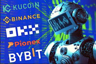 code spot trading bot, crypto bot on binance, bybit, okx, coinbase, krak
