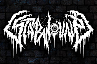 make your black, slamming, brutal, death metal band logo