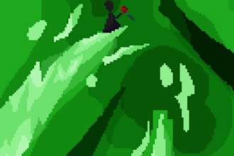 make pixel poster design for you