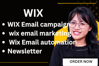 wix automation wix email marketing  wix newsletter wix campaige design