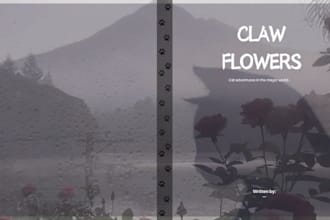 claw flowers book design