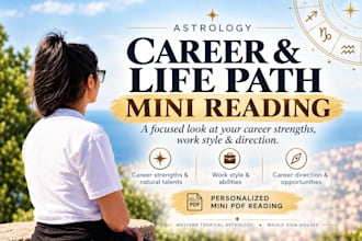 analyze your birth chart for career and life path guidance