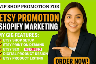 promote etsy sales shopify sales promotion etsy SEO shopify marketing funnel