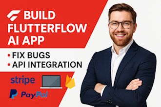 build flutterflow ai app fix bugs API integration payment gateway dart, swift