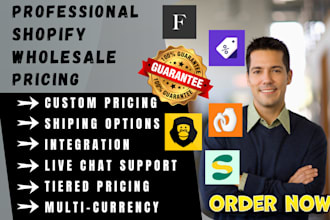 setup shopify wholesale sami b2b faire sparklayer bss wholesale pricing clay