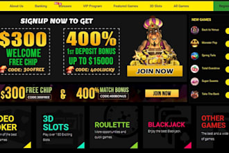build responsive game website sport website sport bet website, crypto bet app