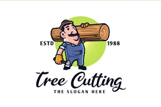 do the oak tree logo for farm and landscape
