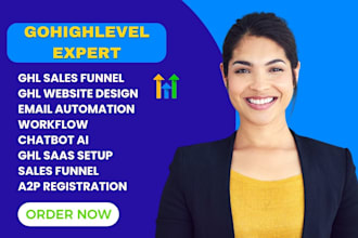 gohighlevel landing page gohighlevel automation ghl sales funnel ghl chatbot ai