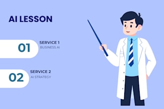 deliver custom ai lessons and develop tailored ai strategies for you