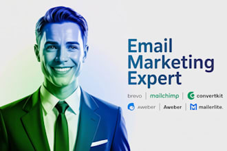design, automate email templates in brevo, mailchimp aweber mailerlite converkit