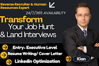 review edit write entry executive c suite professional ats optimized resume