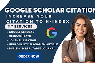 increase google scholar citation researchgate hindex scopus for your research