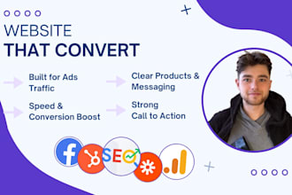 design, redesign or develop your homepage for more conversions and leads