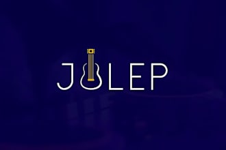 make modern minimalist word mark logo or any graphics design