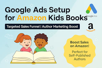 run targeted facebook ads, google ads, amazon ads for amazon KDP book marketing