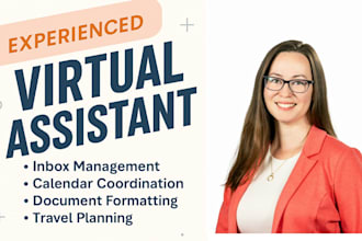 provide expert executive assistant support for admin tasks