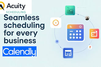 do calendly, acuity scheduling, online booking app vagaro website