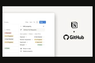 build custom notion templates, notion workspace, notion expert