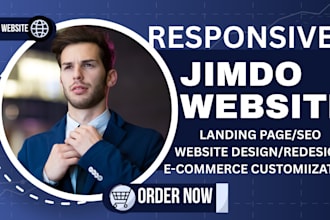 design jimdo website, redesign jimdo website, jimdo SEO setup, ionos website