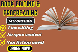 do line edit copy edit, be your book design, nonfiction novel and flip book