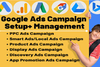 setup, manage, google ads drive sales leads to your smart gadget store using ads