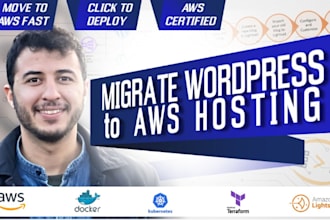 setup AWS lightsail, AWS ec2, s3 cloud hosting , migrate wordpress website, ssl