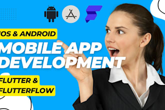 do flutterflow mobile app development ios android flutter app developer firebase