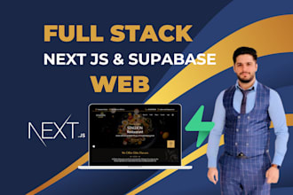 build a frontend web app with next js typescript and supabase