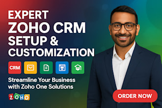 automate zoho CRM, campaign and creator app for lead capture and email marketing