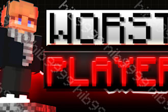 design amazing minecraft thumbnails
