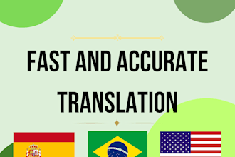 translate between english, spanish, and portuguese very fast