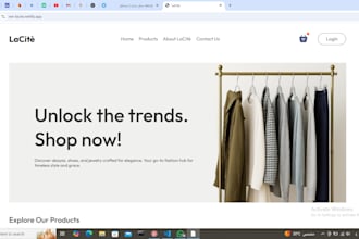 build a responsive website using react and firebase