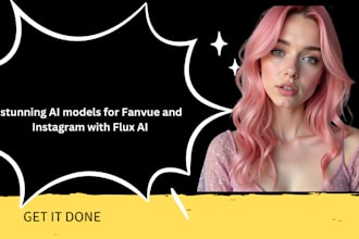 generate stunning ai models for fanvue and instagram with flux ai