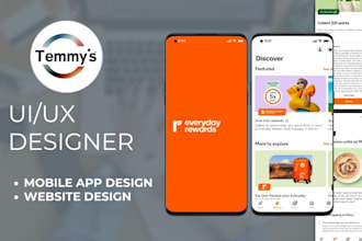 do ui design,  UI UX design, website UI UX design in figma