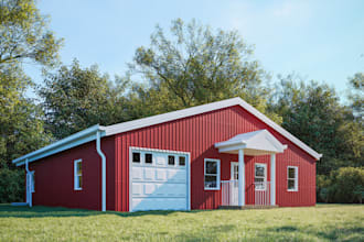 design custom barndominium floor plans and construction drawings