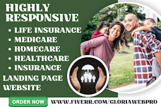 design life insurance website retirement medical  mortgage healthcare website