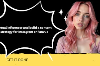 design your virtual influencer and build a content strategy for instagram