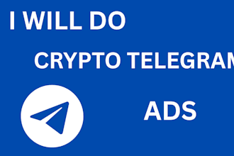 do crypto telegram promotion, telegram ads