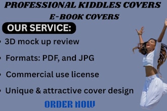 create a professional book cover design ebook cover journal design using PDF jpd