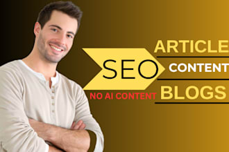 be your SEO content writer and copywriter