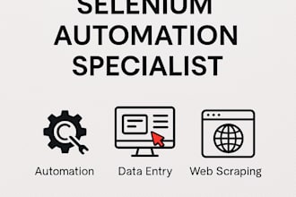 automate web tasks using selenium and python