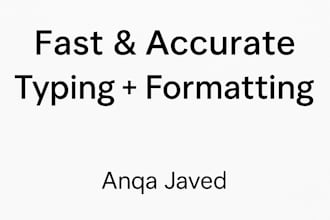 type and format your documents fast and accurately